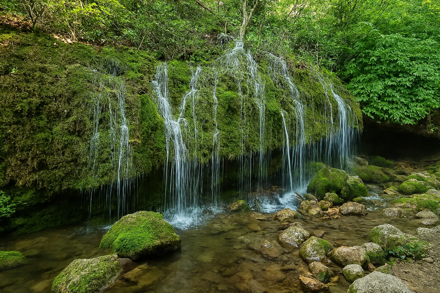 پیمایش آبشارهای جنکلو ماهیان