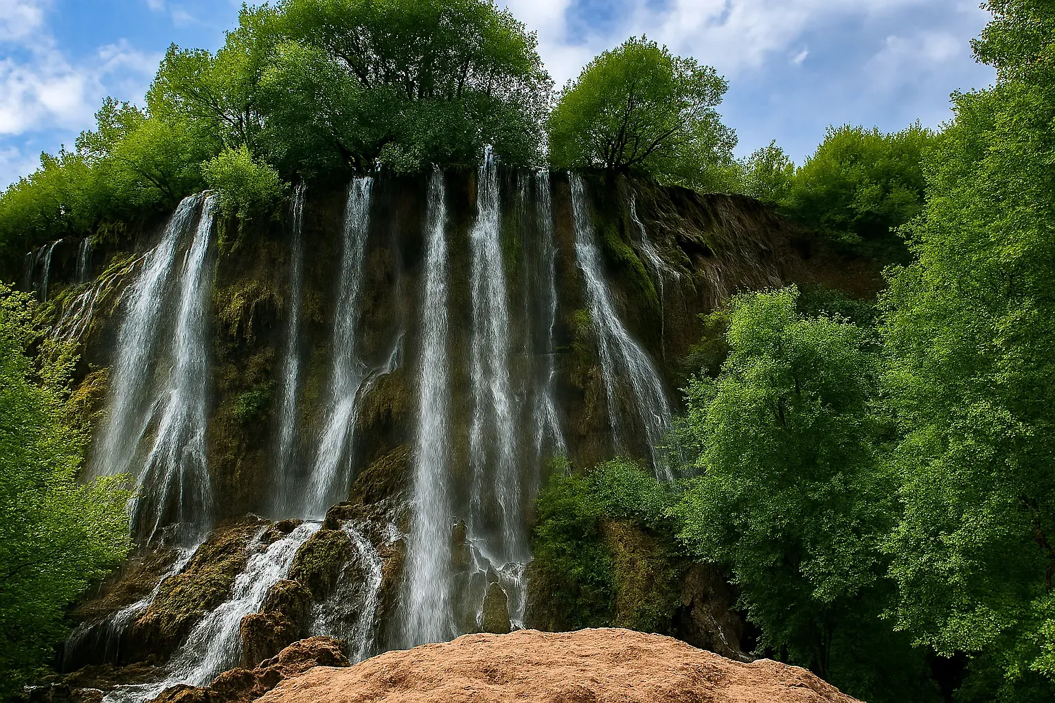 گشت آبشارهای لرستان