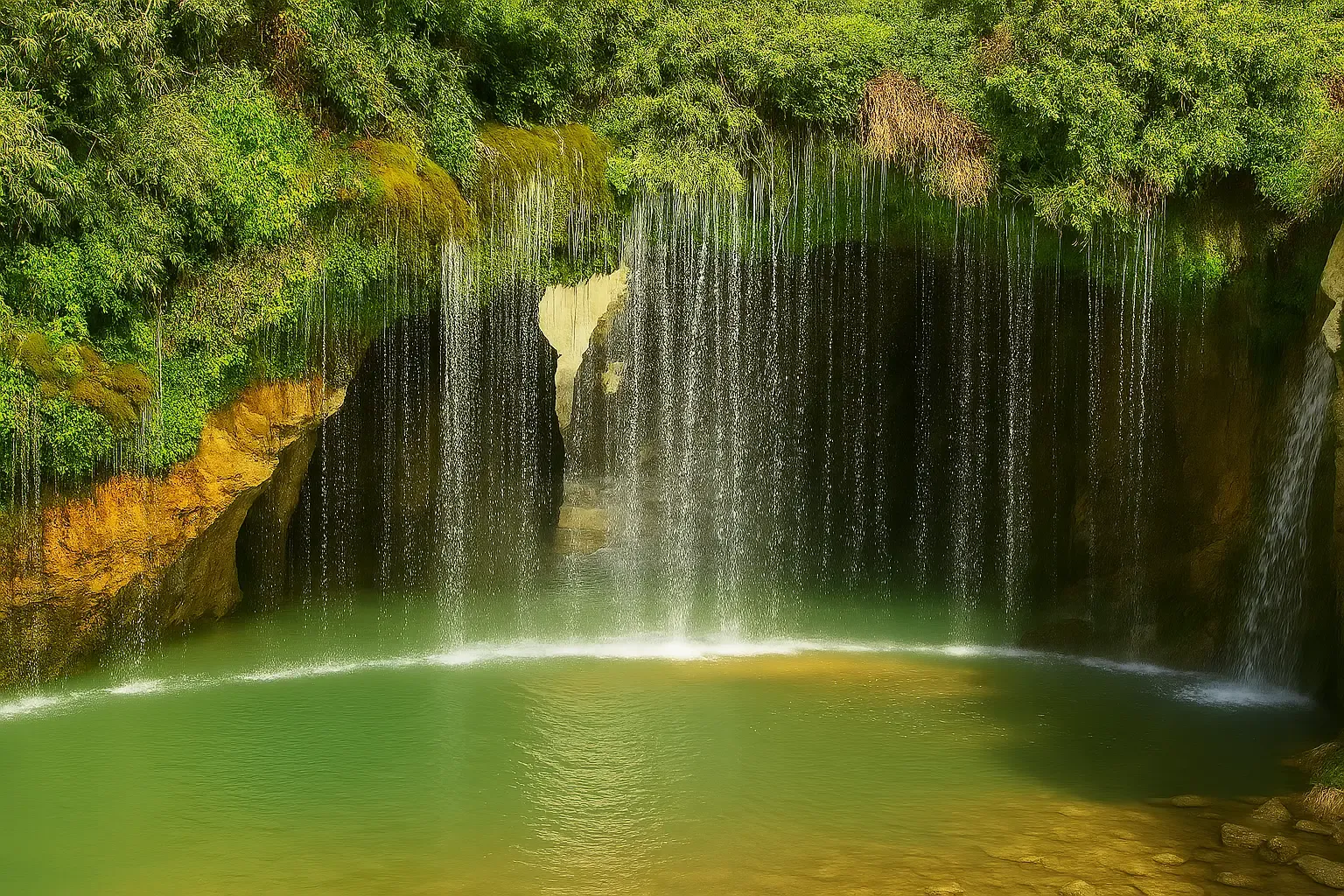 پیمایش تنگه سرسبز بی بی سیدان