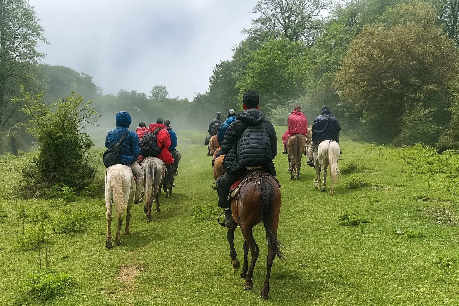 اسب‌سواری جنگل ماسال