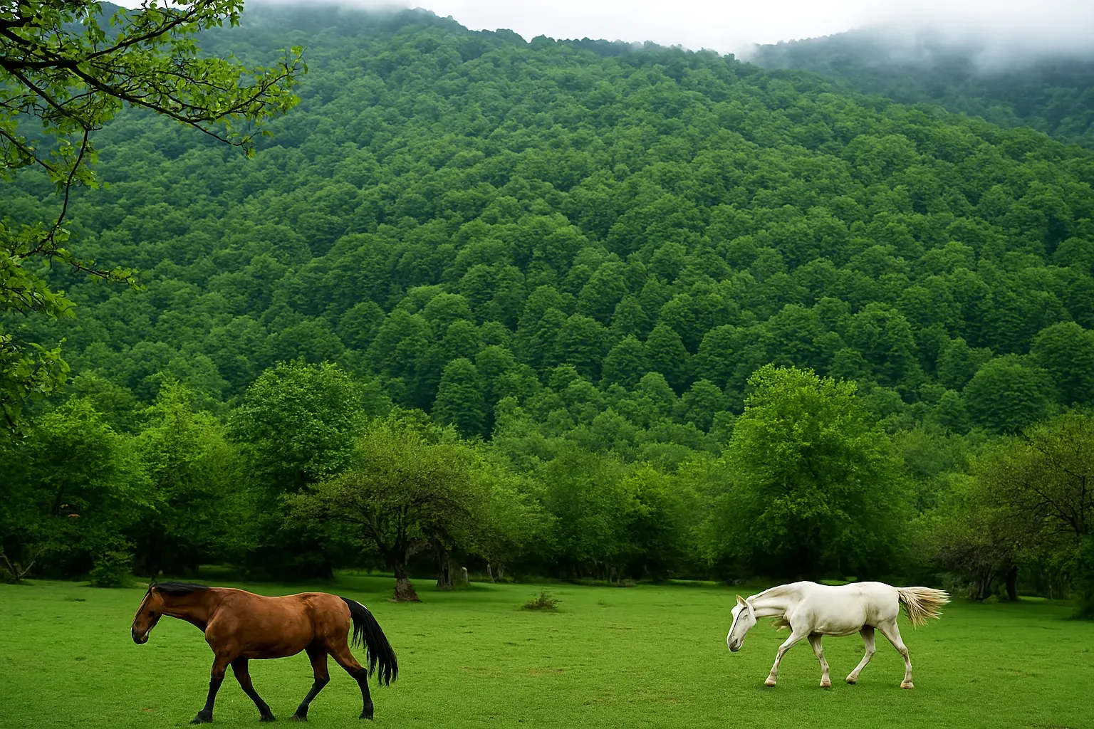 طبیعت‌گردی دشت الیمستان