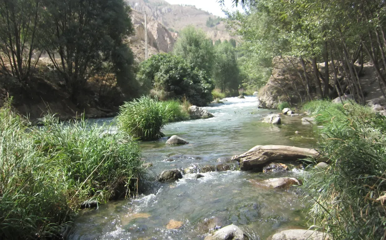 بومگردی آب اسک و رودخانه هراز