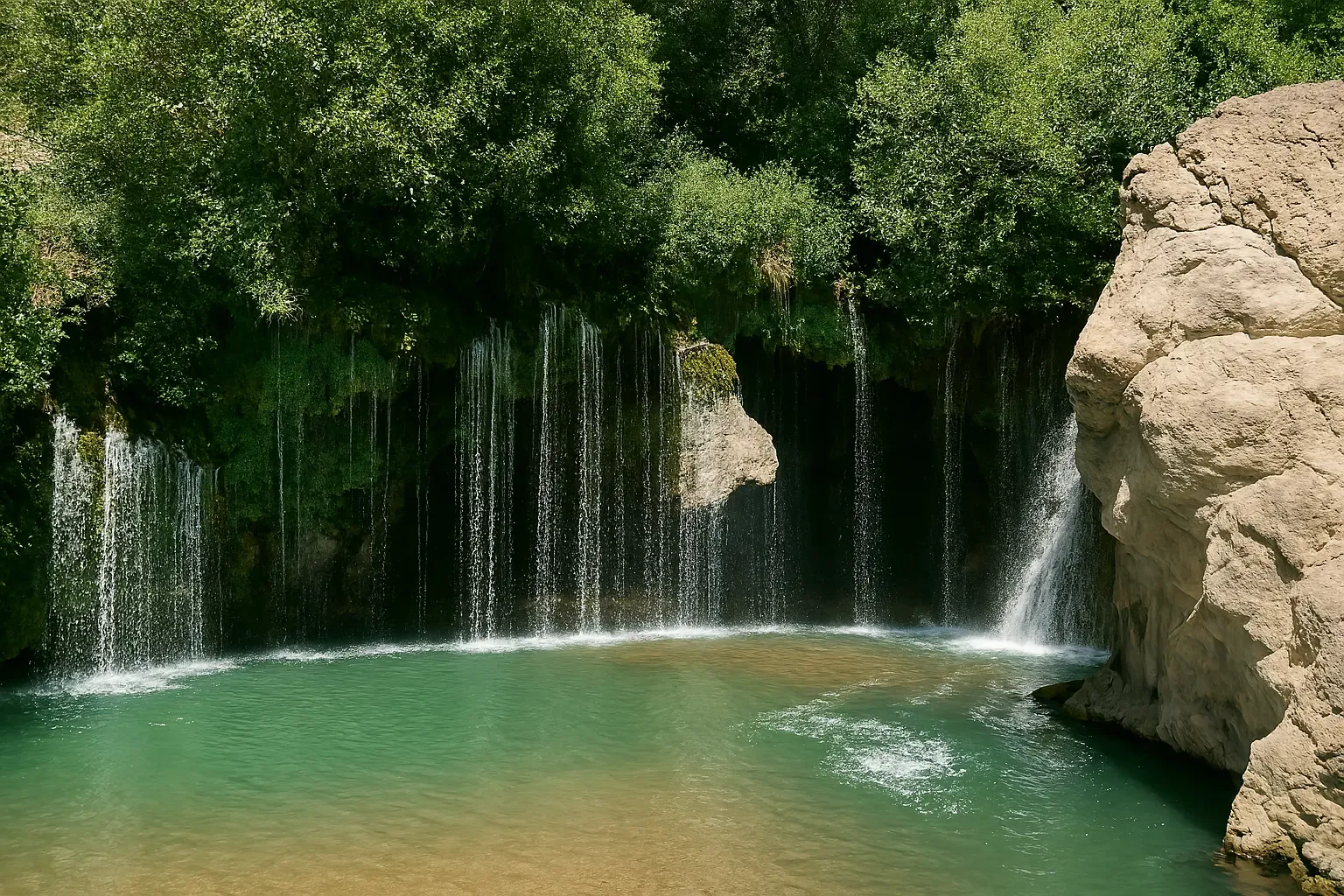 آبشار بی‌بی سیدان