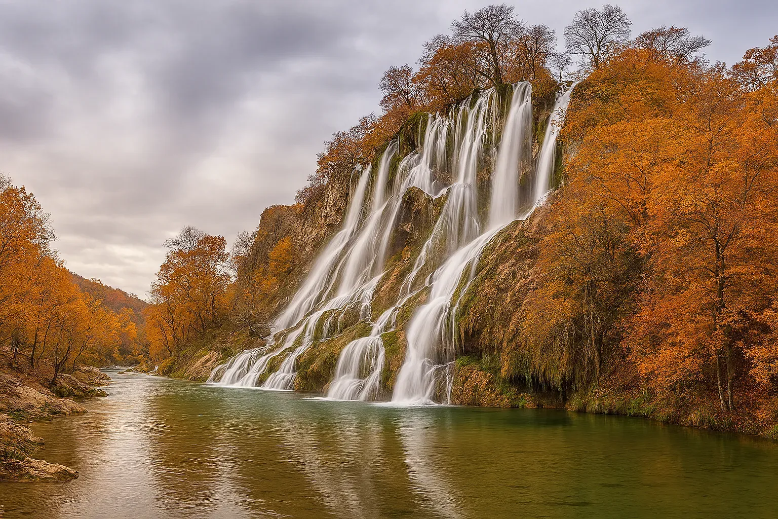 تور برگزارشده پیمایش آبشار بیشه