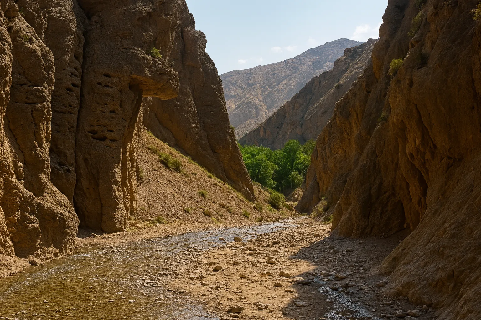 پیمایش ژرف تا حمام قلعه