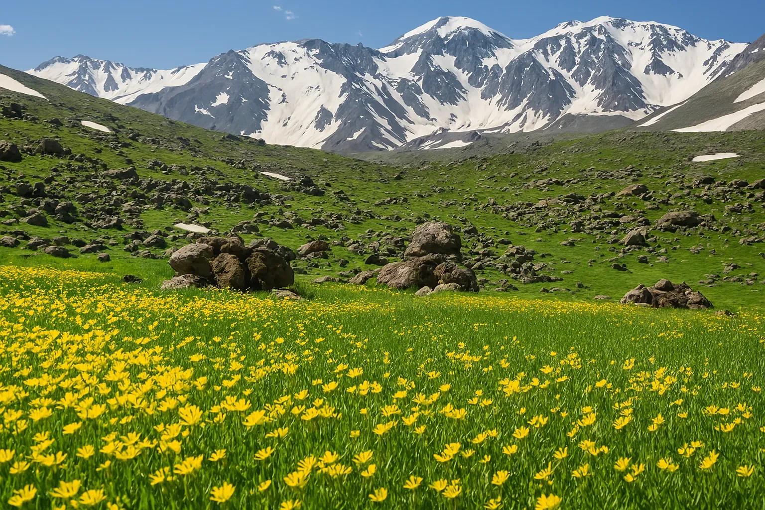 گشت دامنه های سبلان