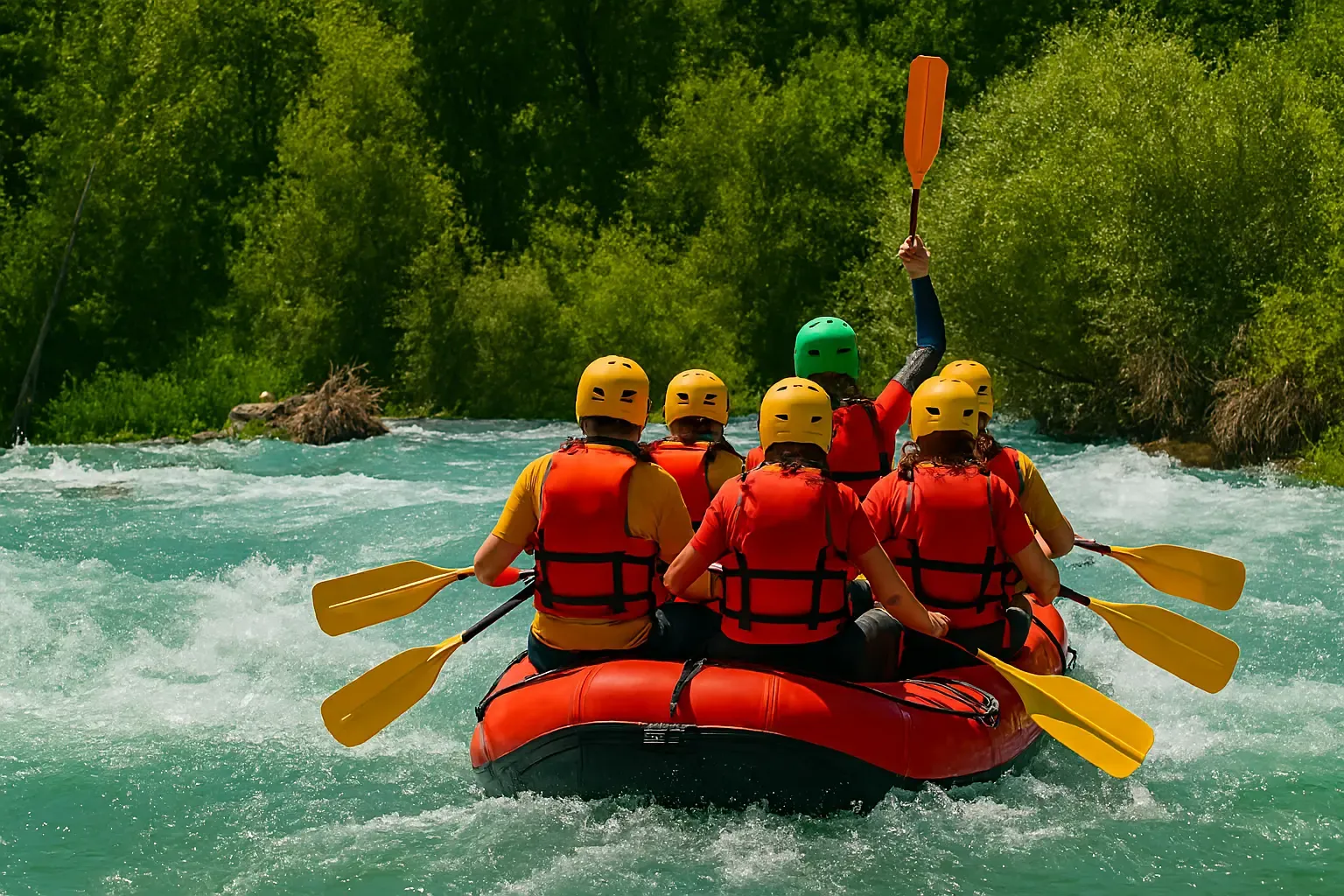 تور یک روز رفتینگ زاینده رود