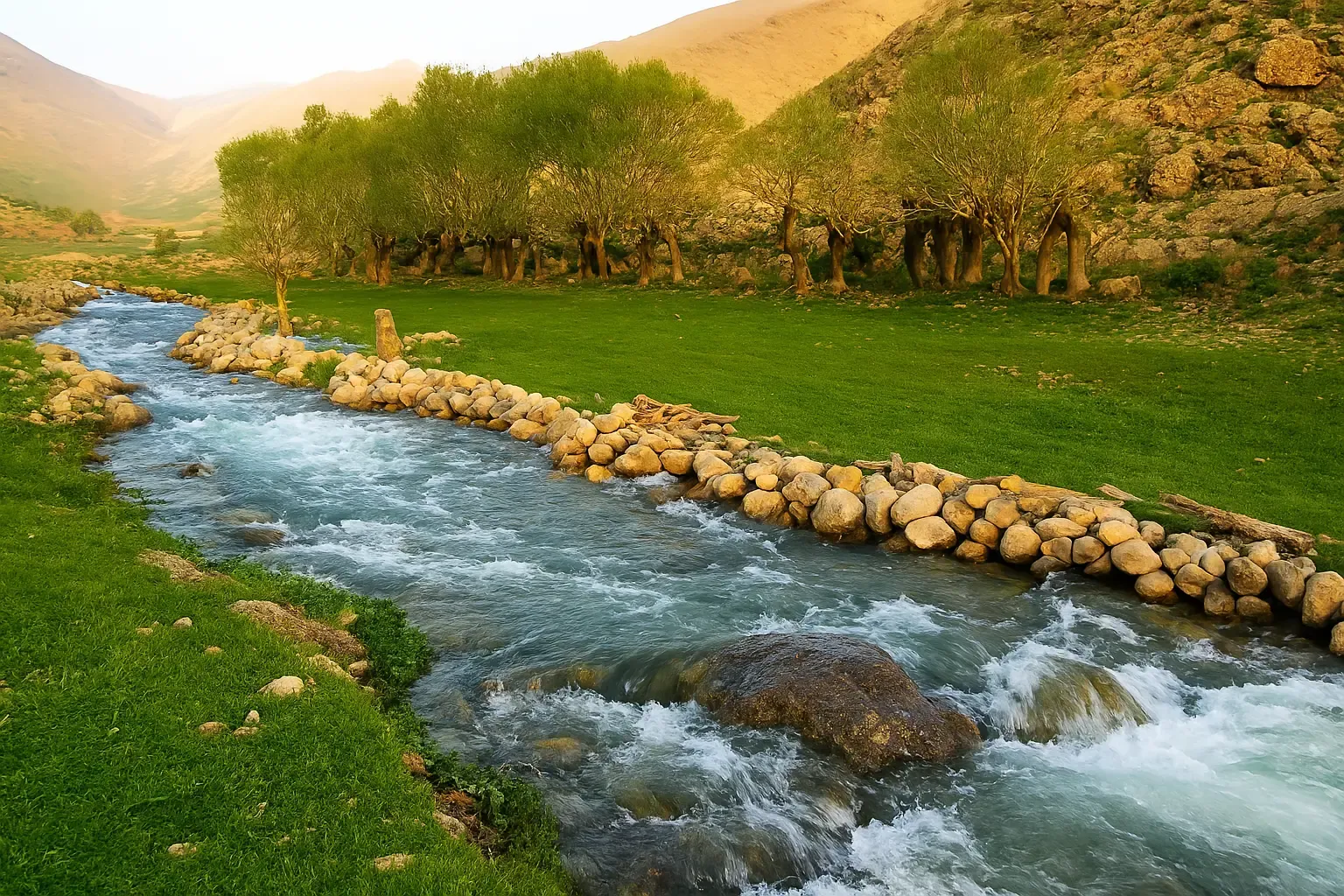 روزنامه رودخونه نوردی و آب بازی