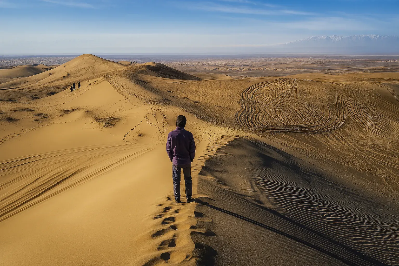 شبمانی در کویر سیازگه
