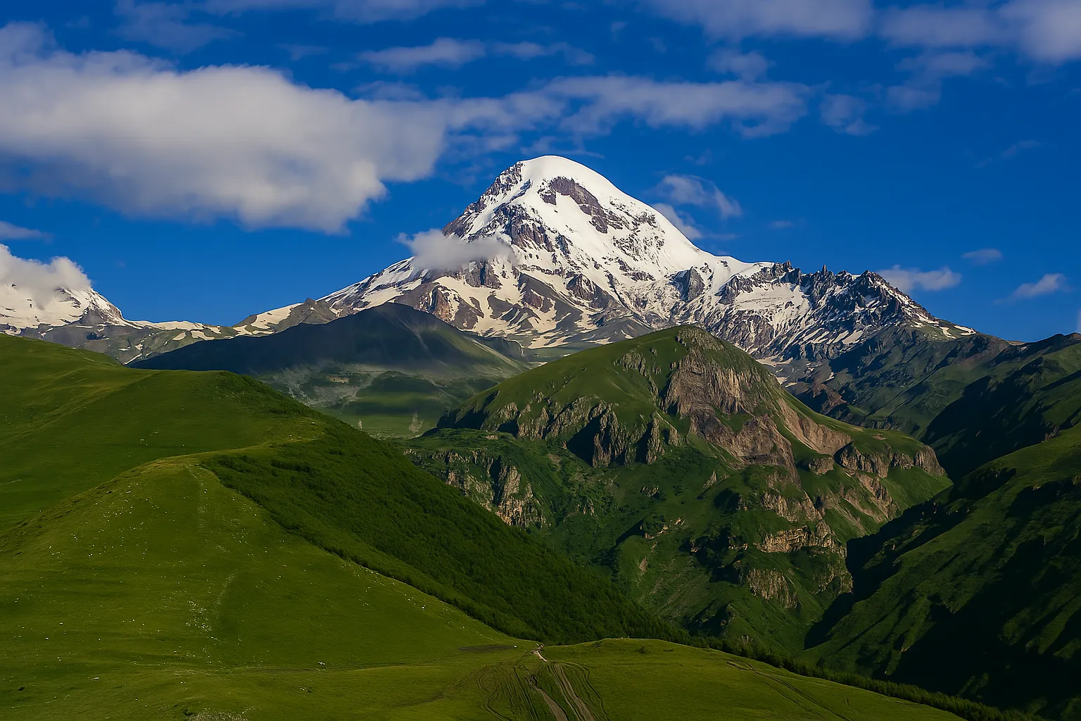 صعودقله کازبک , اورست کوچک و بازدید شهر زیبای تفلیس