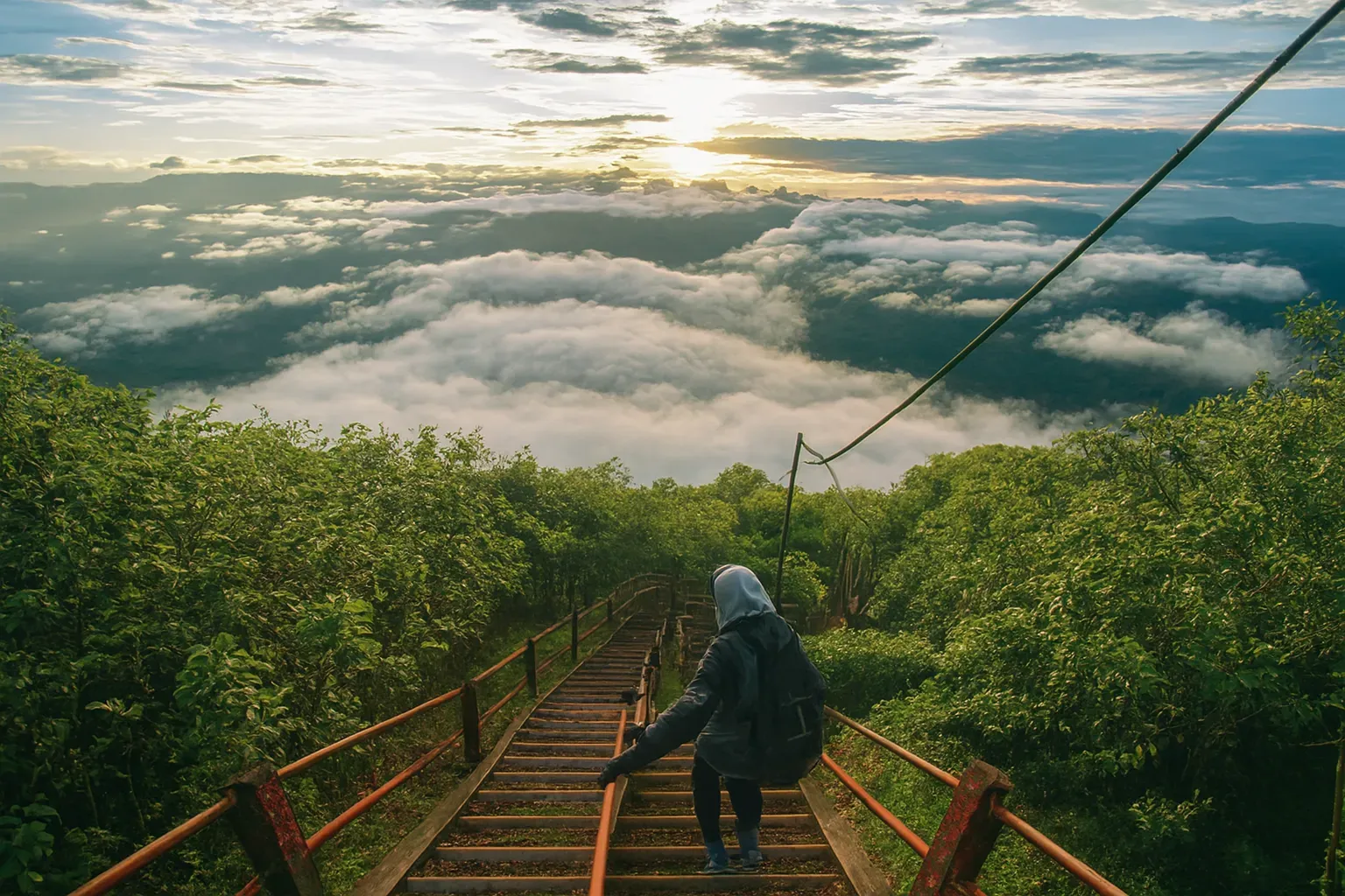 صعود به قله آدامز سریلانکا