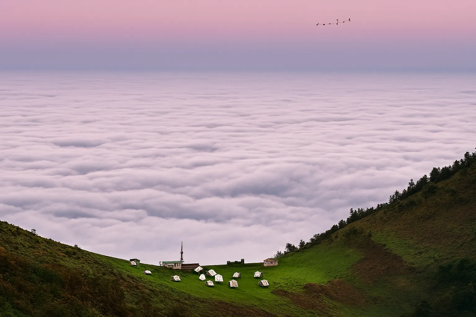 یوگا در سواحل خزر