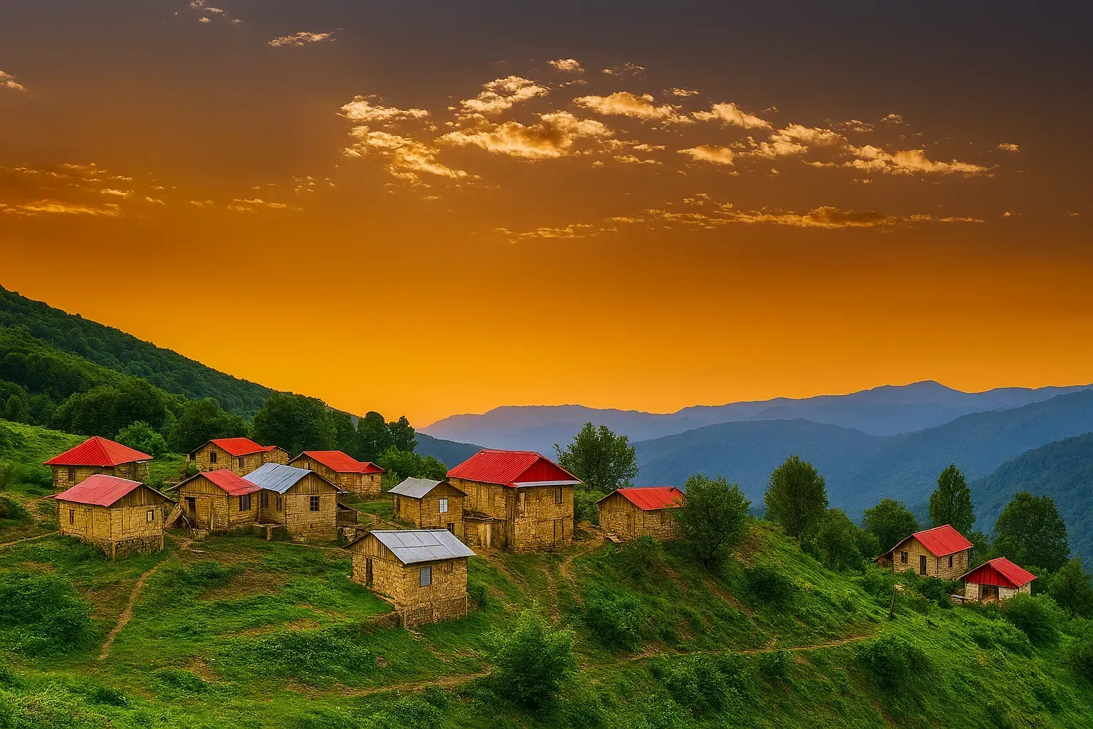 طبیعت‌گردی ماسال و گیسوم