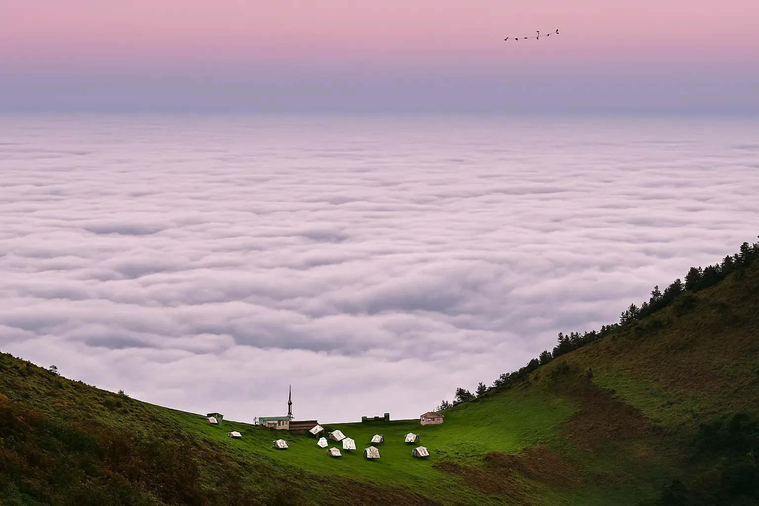 یوگا در سواحل خزر