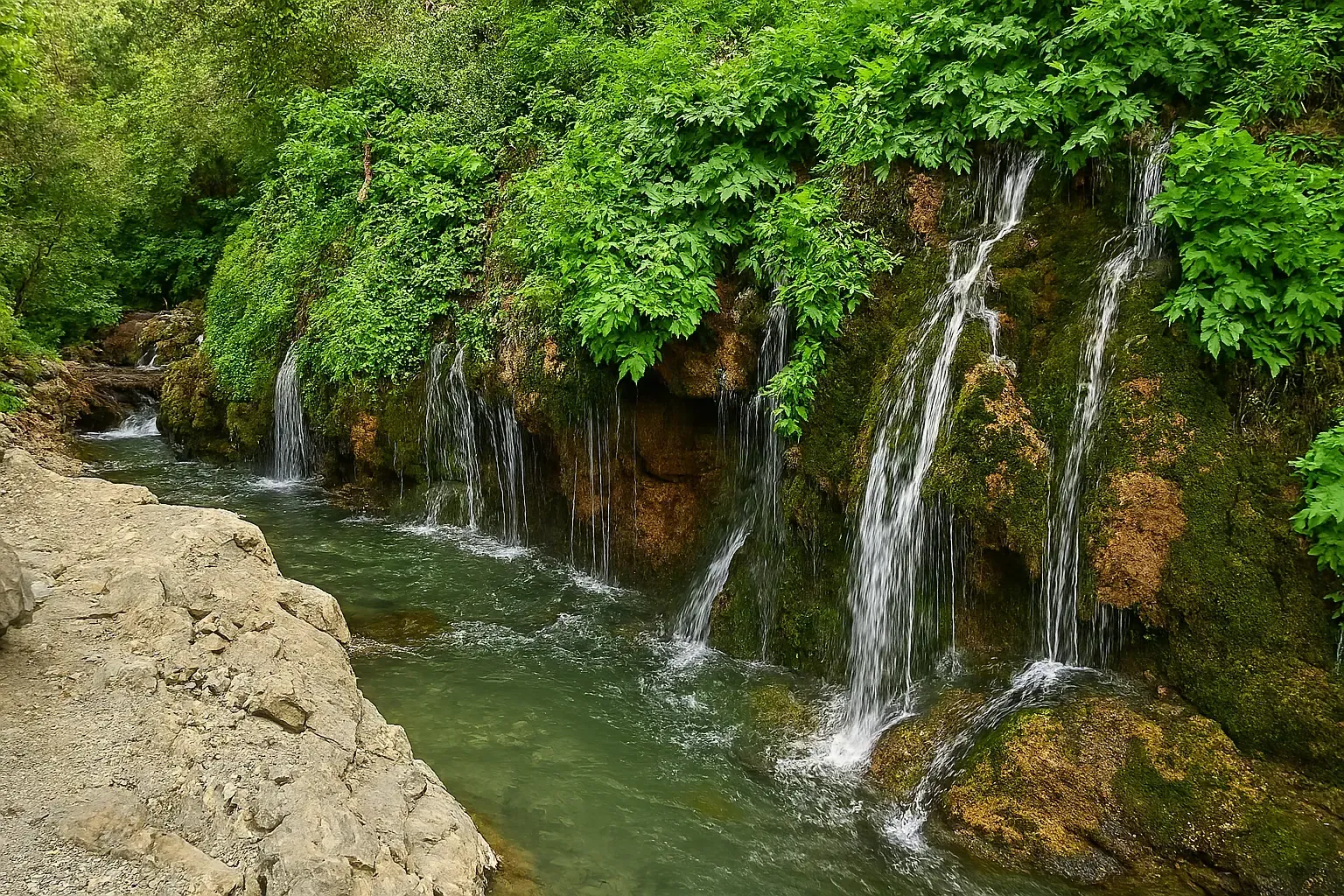 پیمایش هفت آبشار شیرآباد