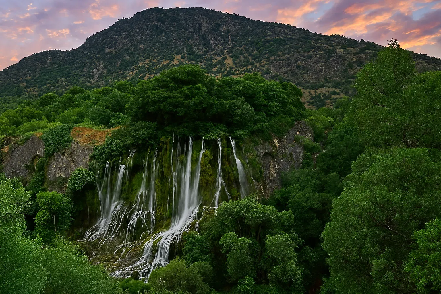 پیمایش آبشارهای چم چیت لرستان