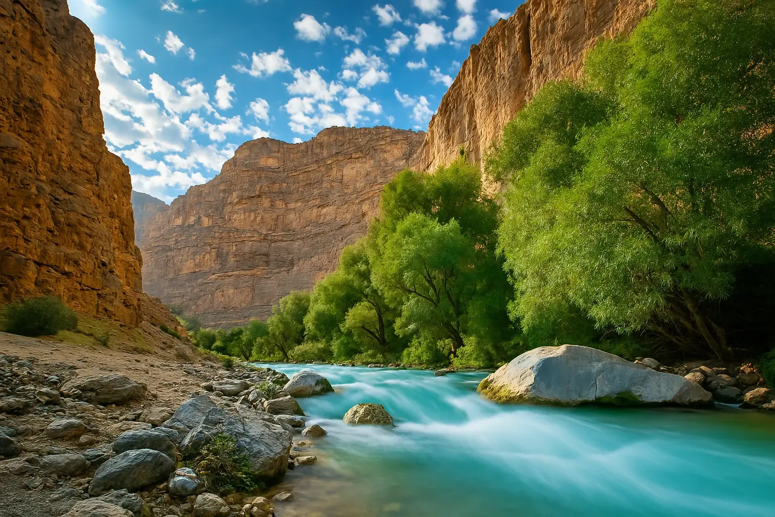 کوهنوردی در دره شمخال