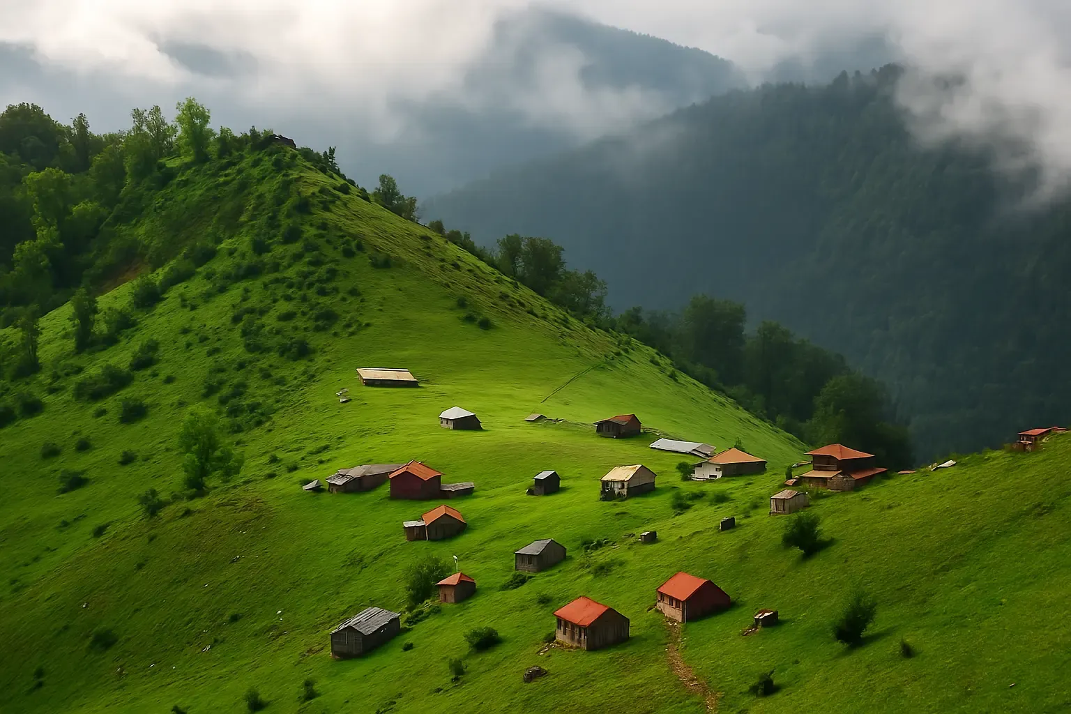 گیلانگردی فیروزرود یکروزه